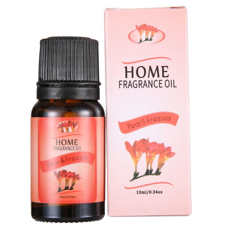 Aromatherapy Essential Oil Diffuser pengharum Ruangan Humidifier Aromatherapi Essential Oil Diffuser Pengharum Pewangi Ruangan-OIL-4-PEAR & FREESIA