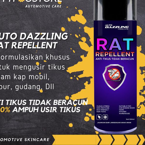 ✸ RAT REPELLENT ANTI TIKUS ALAMI PENGUSIR TIKUS RUANG MESIN MOBIL - RAT REPELLENT ❃