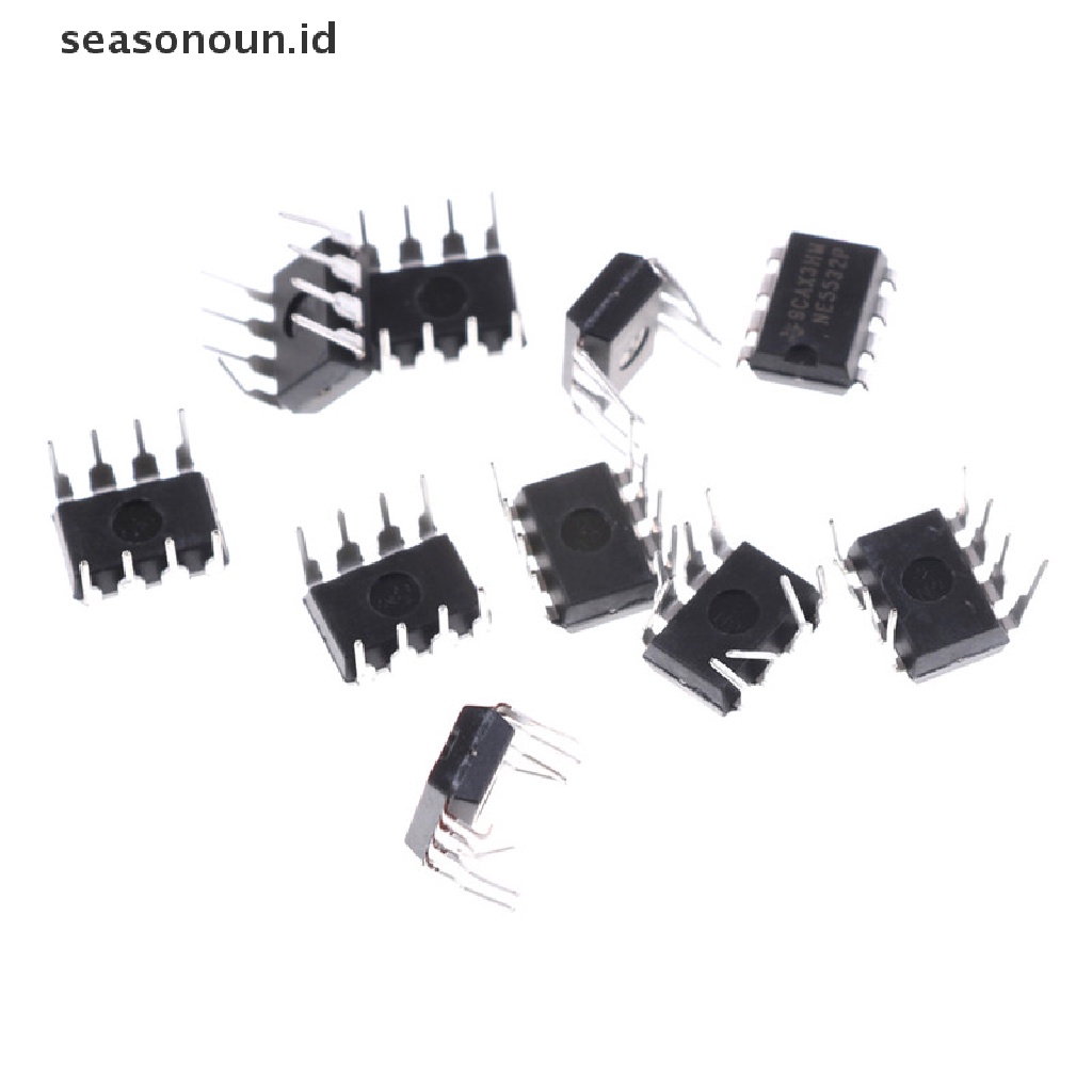 10pcs IC NE5532P NE5532 DIP-8 Dual Low Noise Op-Amp