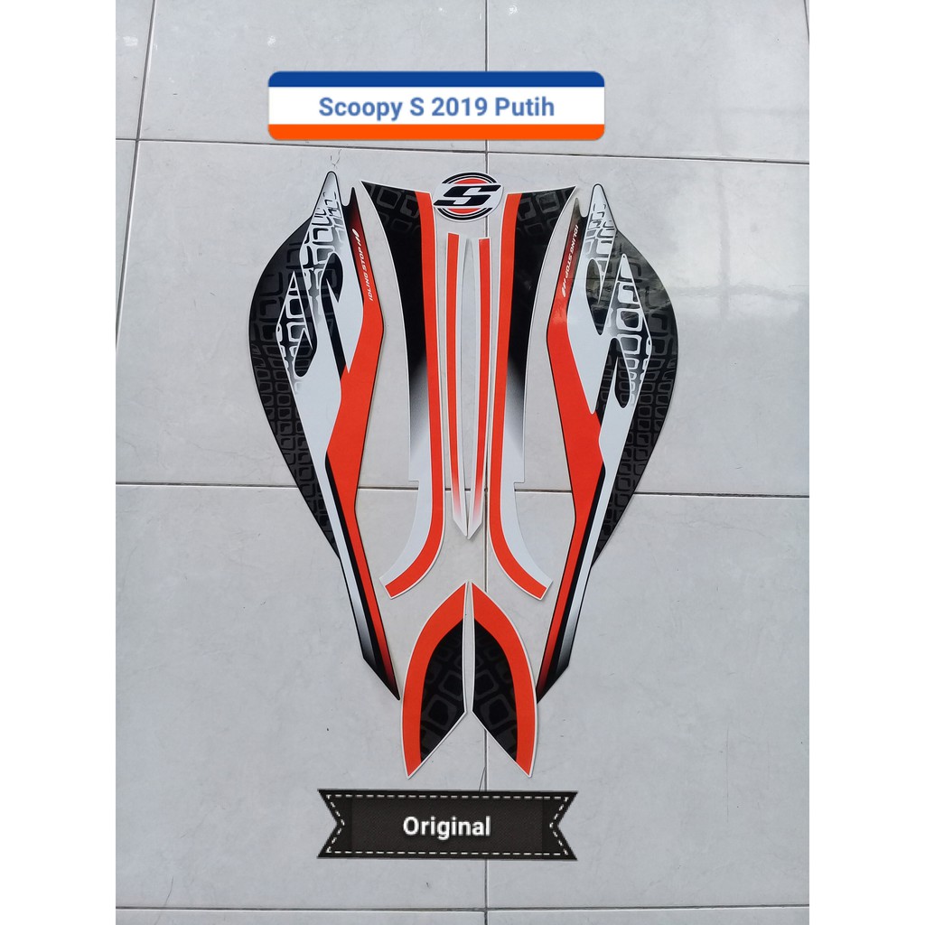 35+ Ide Stiker Scoopy 2019 Original