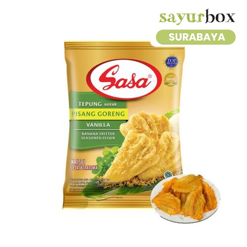 

Sasa Tepung Bumbu Pisang Goreng Vanilla 210 gram (Sayurbox) - SURABAYA