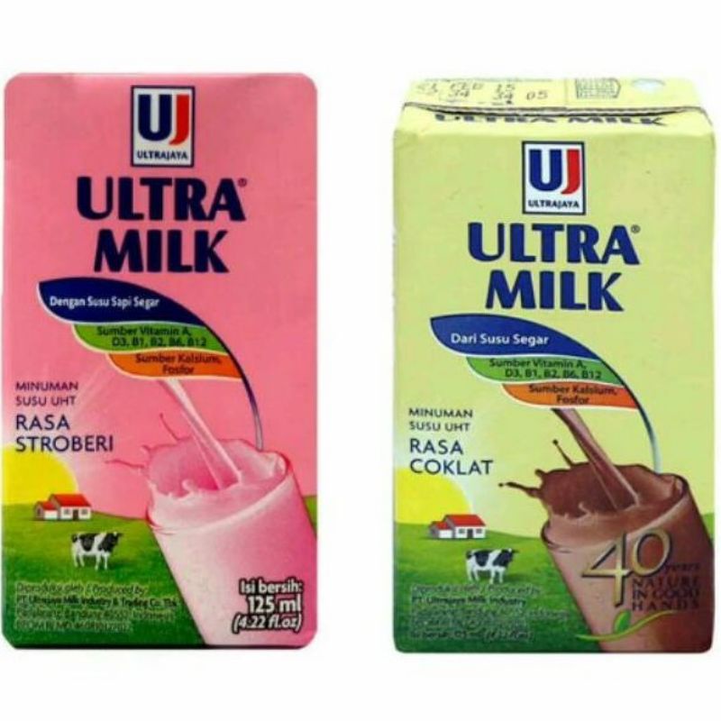 

Ultra milk uht 125ml rasa lengkap harga terjangkau
