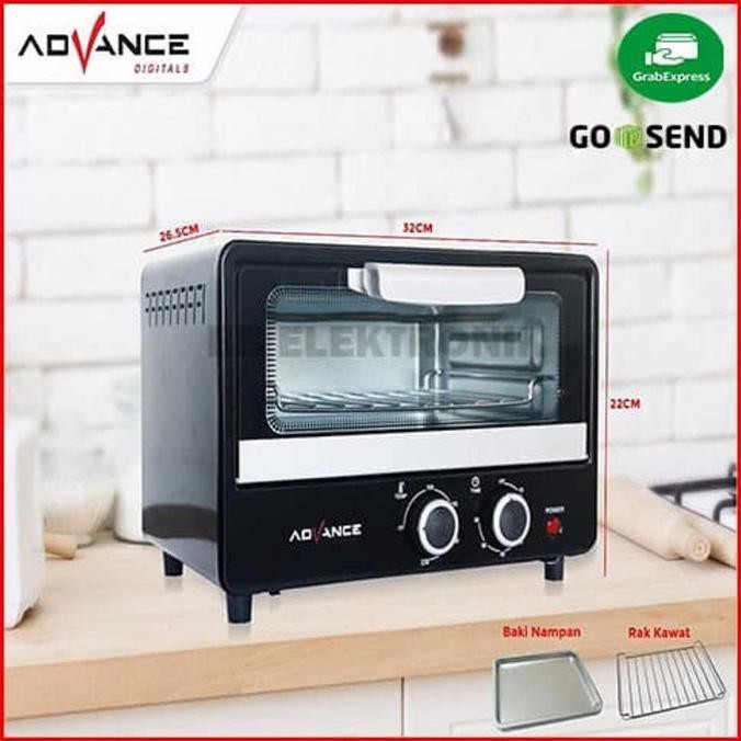 Advance Aov200 Oven Listrik Electric Oven 12 Liter 500 Watt Aov-200 Great.World