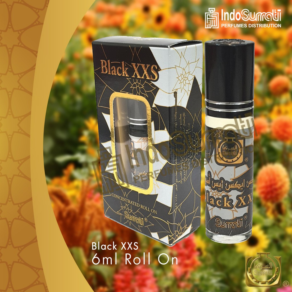 Parfum Black XXS 6ml Roll On | Parfum Surrati | Surrati Perfumes | Bibit Minyak Wangi