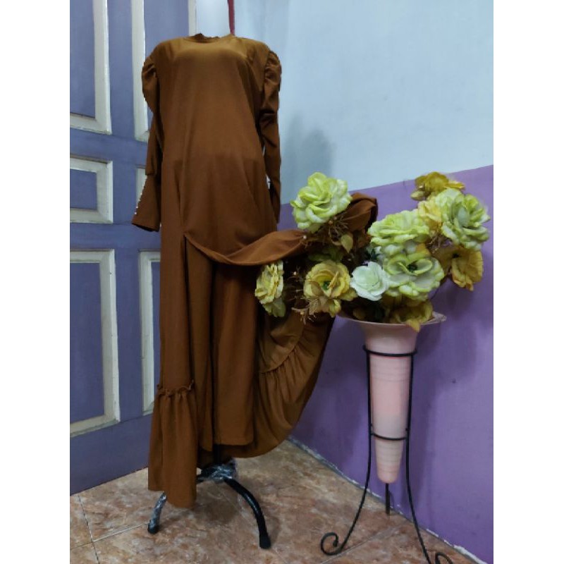 Setelan Celana Rajut Gamis By Heurin