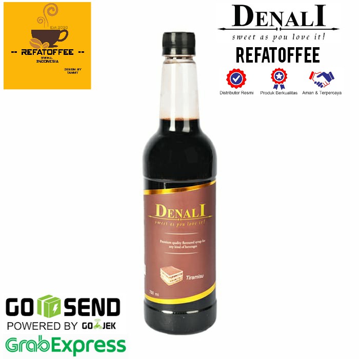 

TIRAMISU SYRUP DENALI 750ML