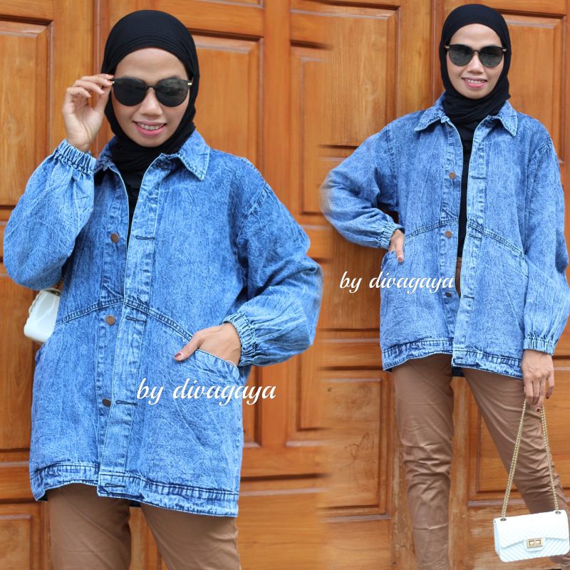 JAKET WANITA KANCING FULL AKTIF