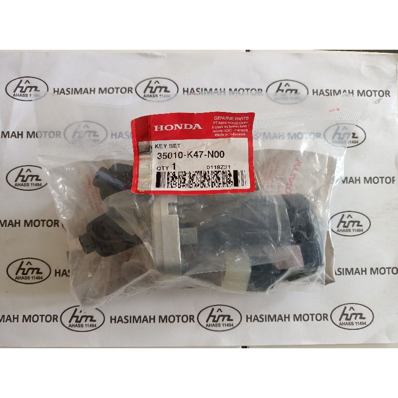 KUNCI KONTAK (KEY SET) HONDA BLADE 125 FI - KODE PART: 35010K47N00
