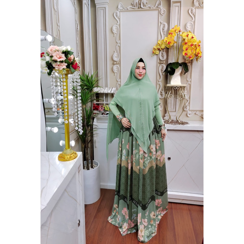 kayla Series BY alya syari official - Gamis syari set (tanyakan stok)