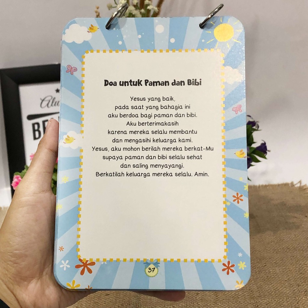 Buku 100 DOA ANAK TERLENGKAP Flash Card Doa Katolik - Anna Catherine Best Seller-3