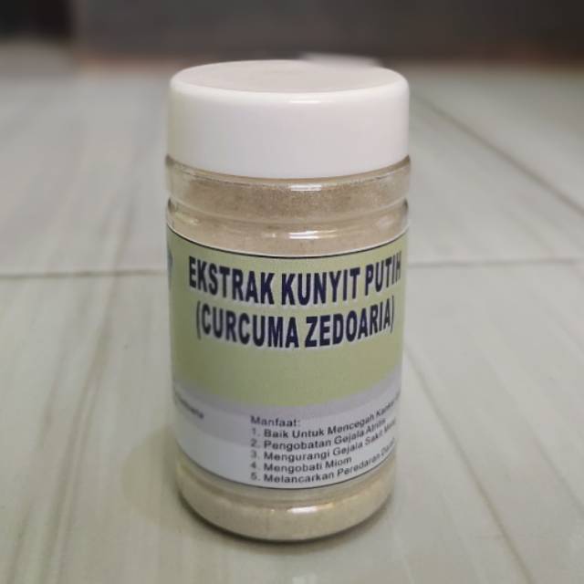 

Ekstrak kunyit putih ( Curcuma Zedoaria)