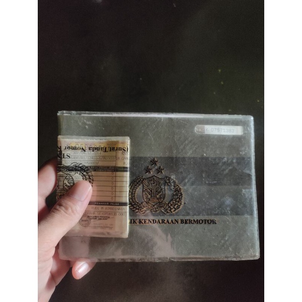 dokumen bpkb stnk dan faktur ninja rr 2007