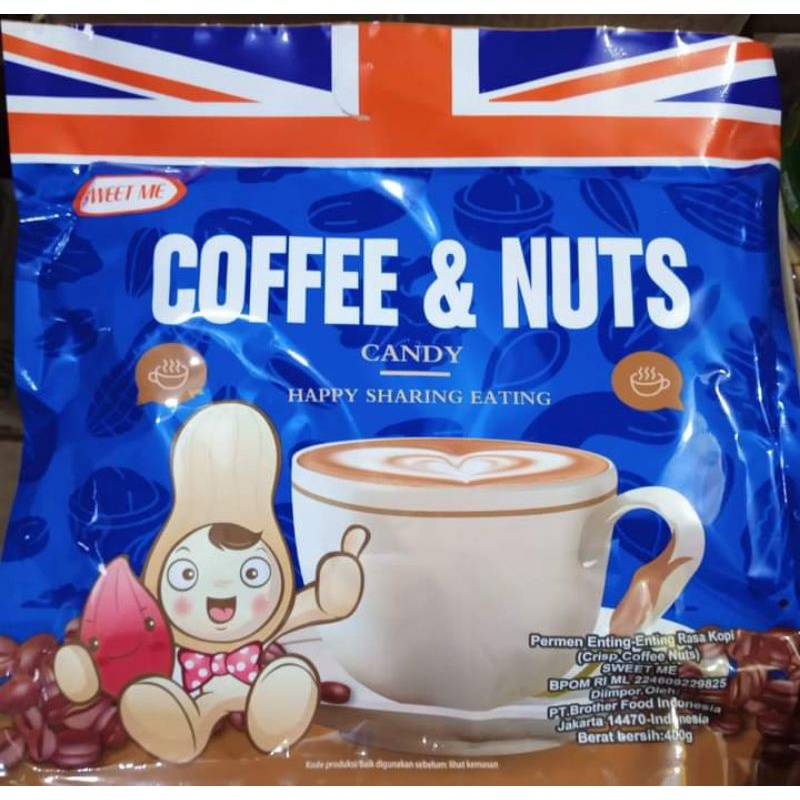 

COFFEE & NUTS CANDY (PERMEN KOPI RASA KACANG) 400 GR