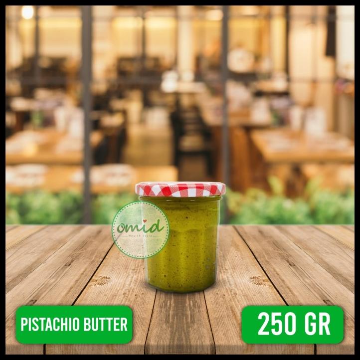 

Pistachio Butter (Selai Kacang Pistachio Kemasan Toples Kaca) 250Gr