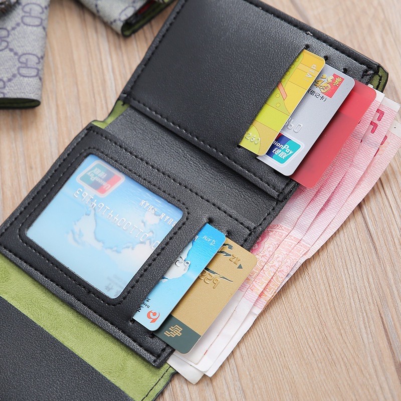 TI 3078 - DOMPET WANITA IMPORT DOMPET LIPAT WANITA MURAH - F