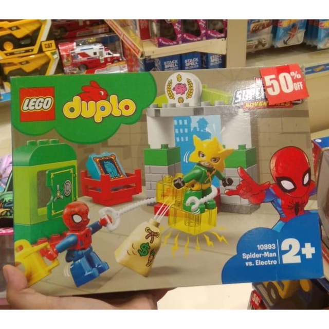 SALE 40% Lego Duplo Spiderman Electro 10893