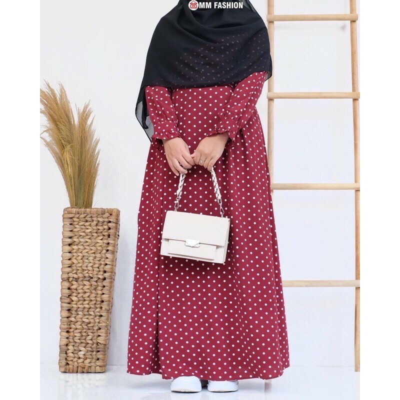 GAMIS KATUN MONALISA UMBRELLA BUSUI/GAMIS MURAH