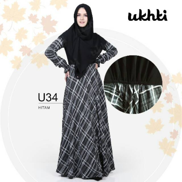 Gamis kotak/gamis ukhti munira U34