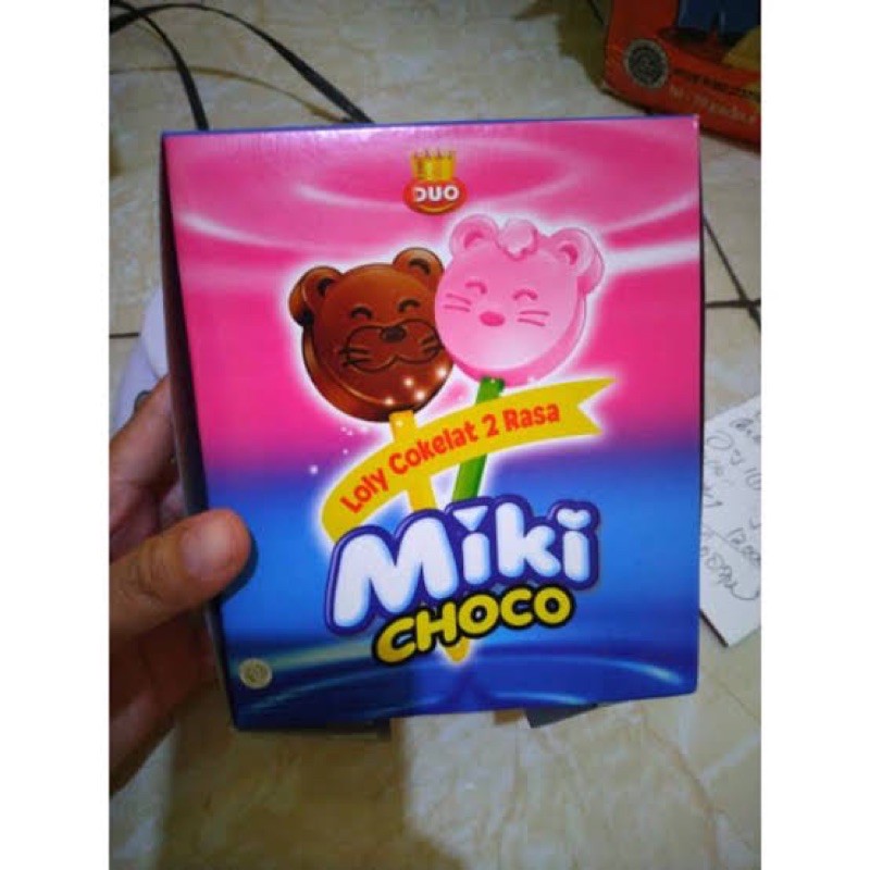 

miki choco loly cokelat 2rasa