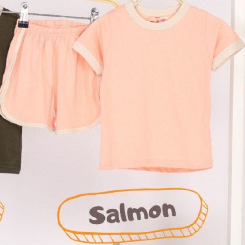 set anak terbaru kerah bulat