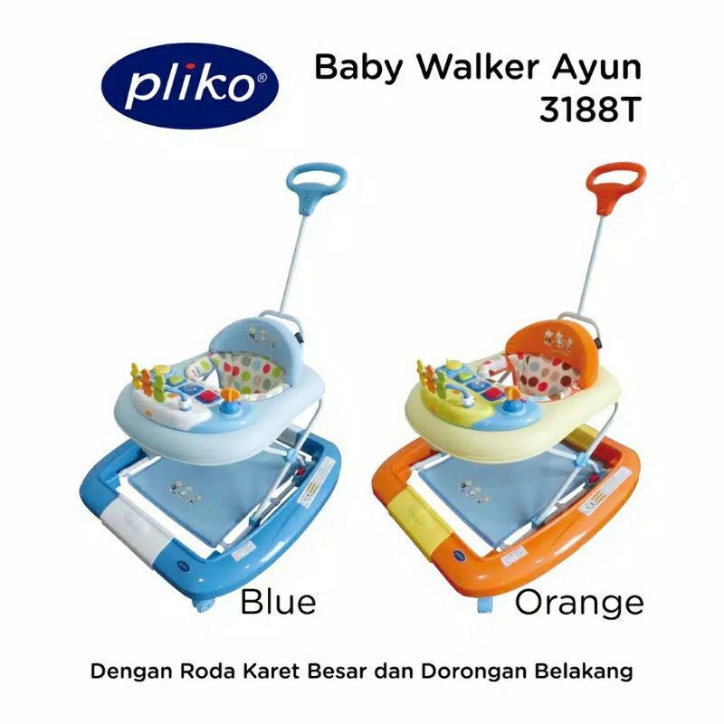 Pliko Baby Walker Rocker Alat Bantu Jalan Bayi