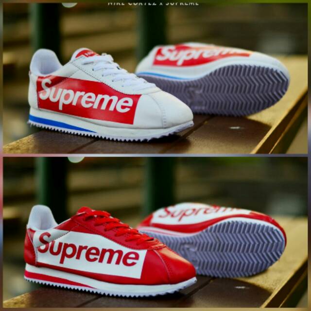 nike cortez x supreme