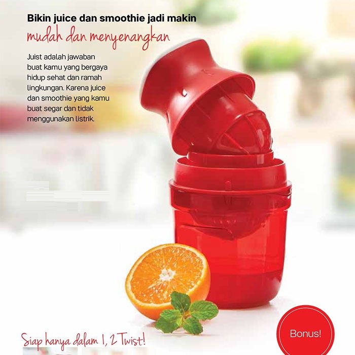 Jual tupperware Juist juicer portable jus pembuat jus perasan