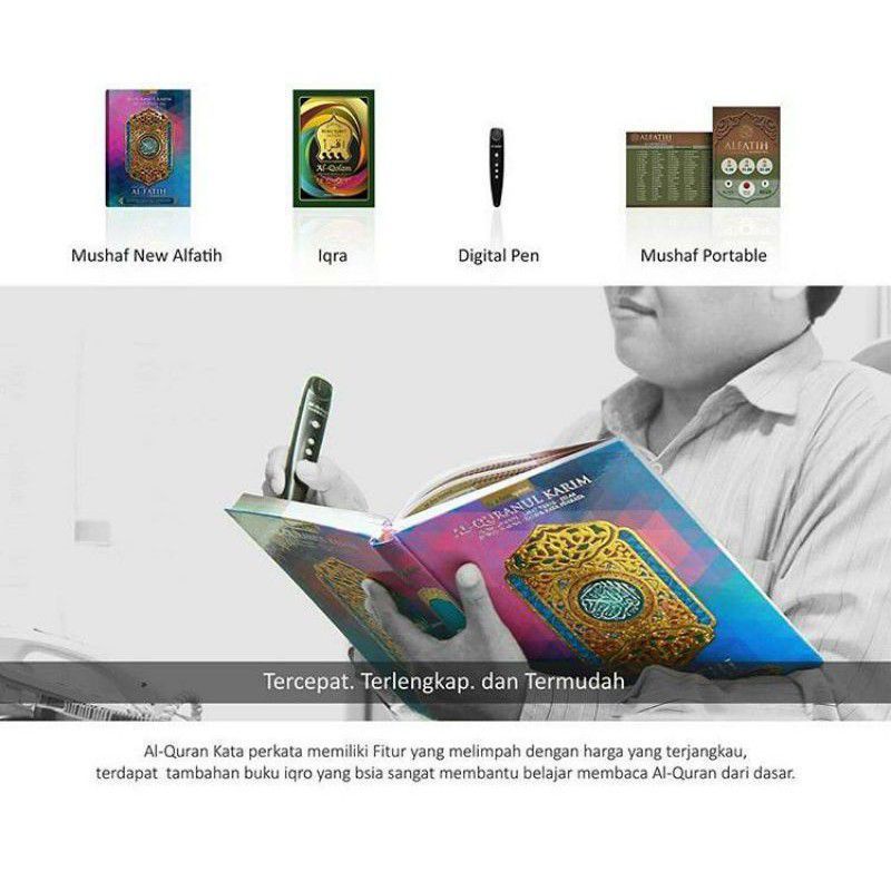 Alquran Al Fatih Al-qur'an Smart Pena Al quran Digital e-pen