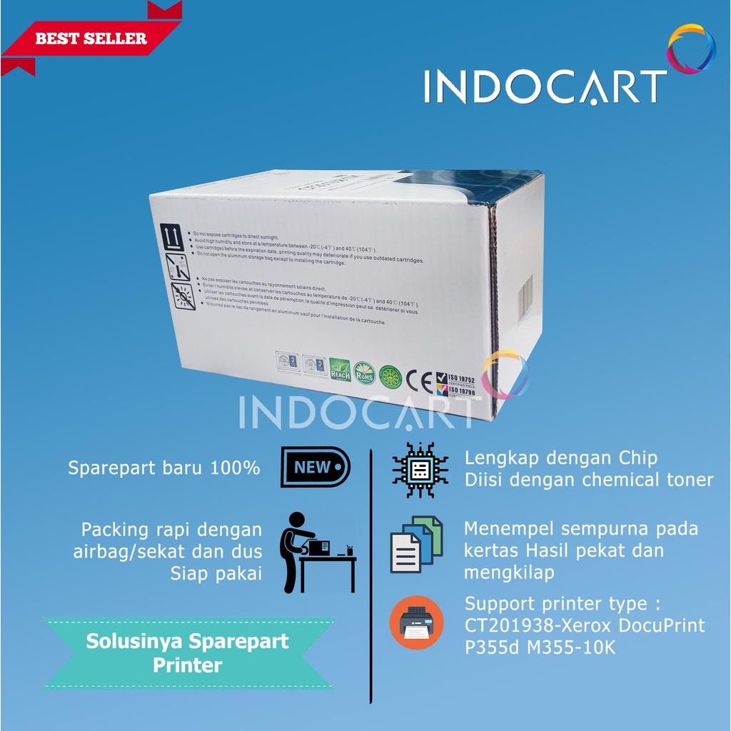 Toner Cartridge Compatible CT201938-Xerox DocuPrint P355d M355