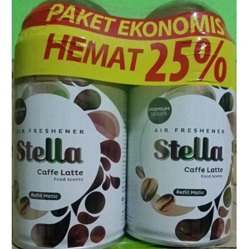 Promo Stella Matic Refill (2 x 225 ml) Air Freshener Paket Ekonomis | Zone Pengharum Udara Matic Refill (2 x 225ml) Dikirim dihari yang sama*