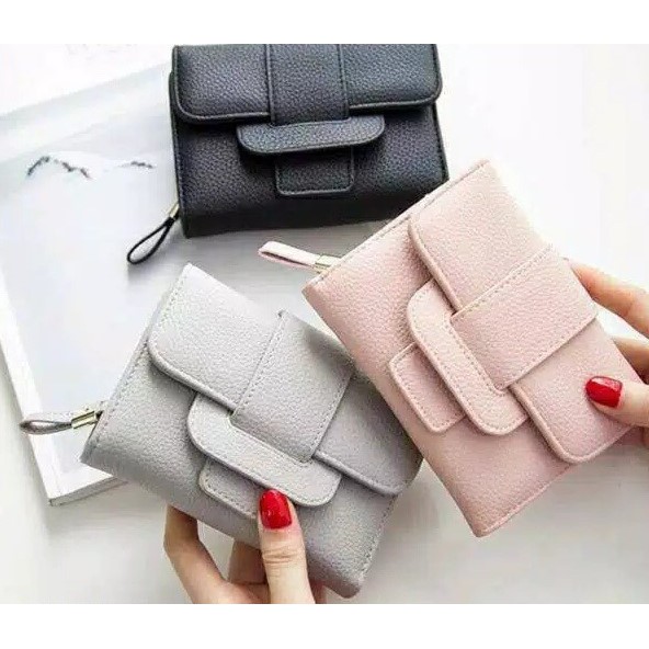 Dompet Wanita Impor Murah Lipat Kecil Lucu Cantik Wallet PGM PM28