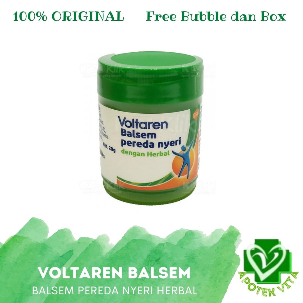 VOLTAREN BALSEM HERBAL 20GR PEREDA NYERI BALSEM