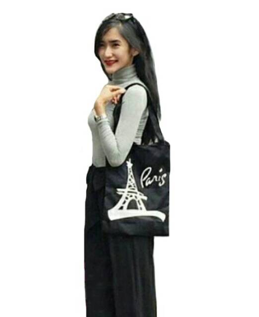 Totebag Tas Sekolah Drill | Totebag pria/wanita ressleting ( COD BAYAR DITEMPAT ) 1 Pake Resleting