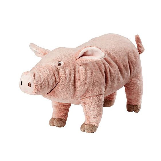 

KNORRIG Boneka, babi merah muda BABI PANGGANG READY