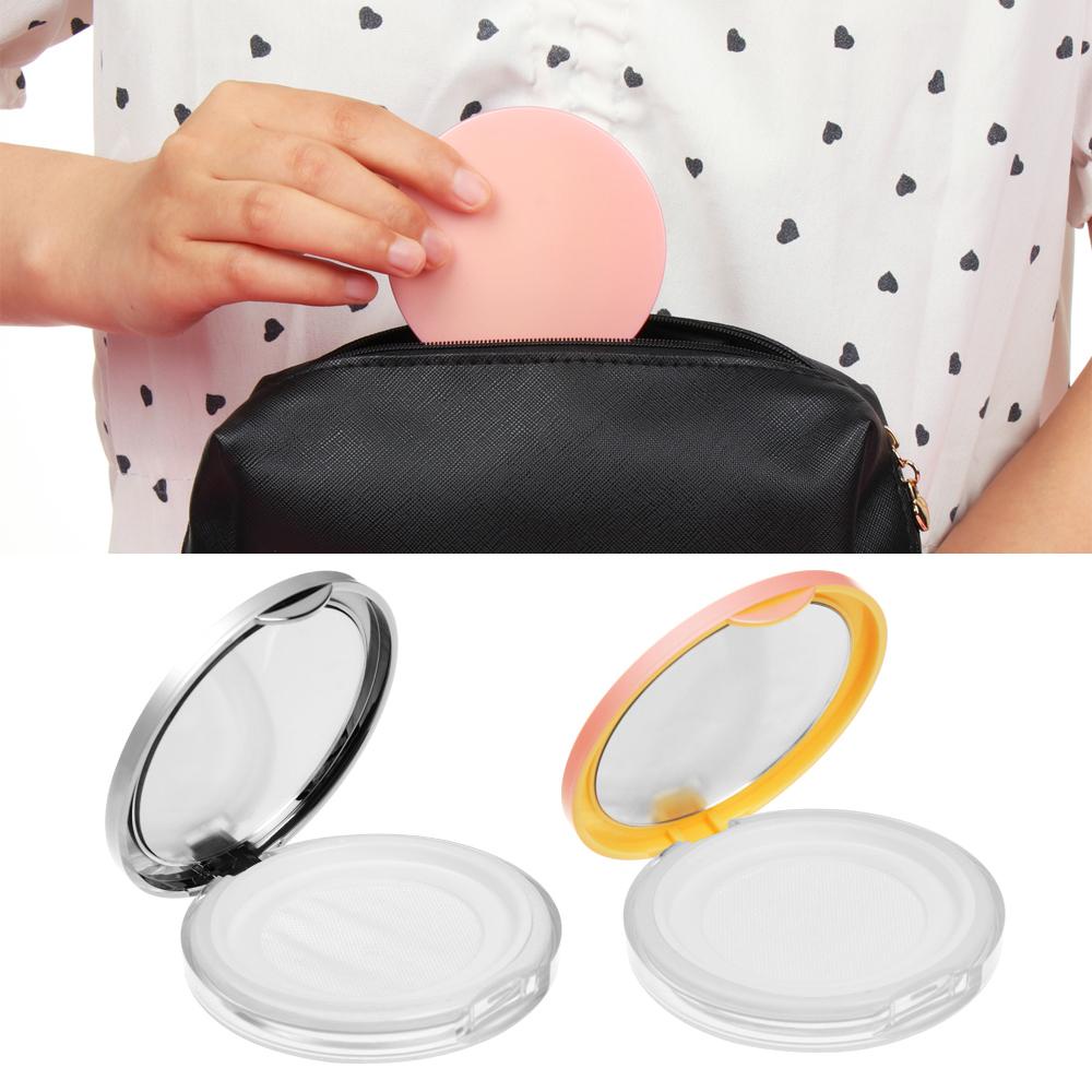 Top Kotak Makeup Portable Wadah Kosong Travel Compact Powder