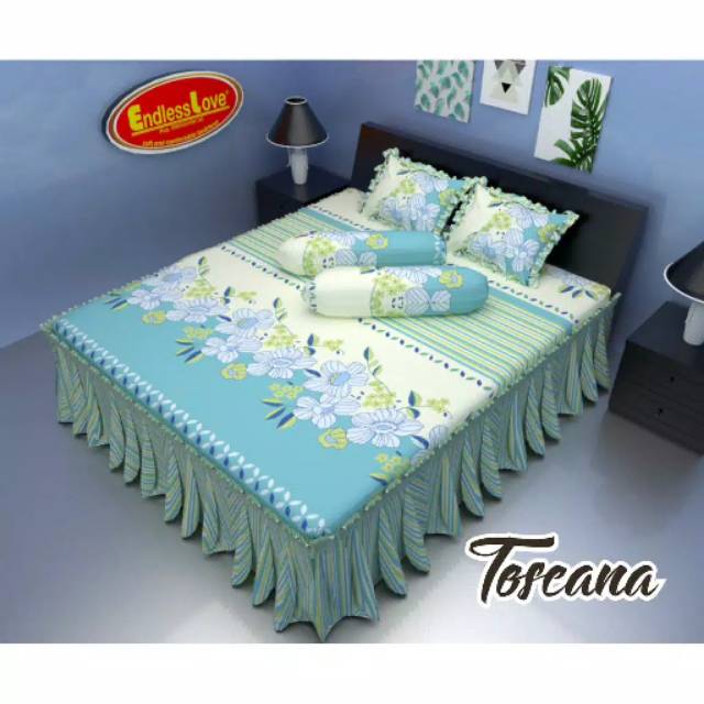 Sprei endless love rumbai.. 180*200.king size