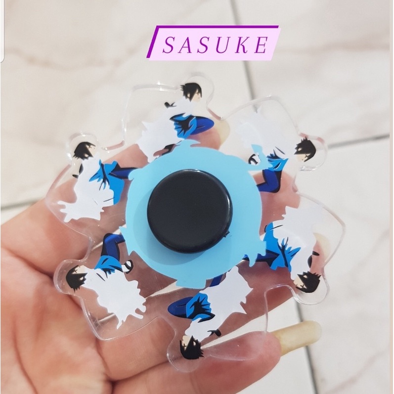 SPINER MOTIF / MAINAN ANAK HAND FIDGET SPINER 3D KARAKTER -BENUA DUNIA