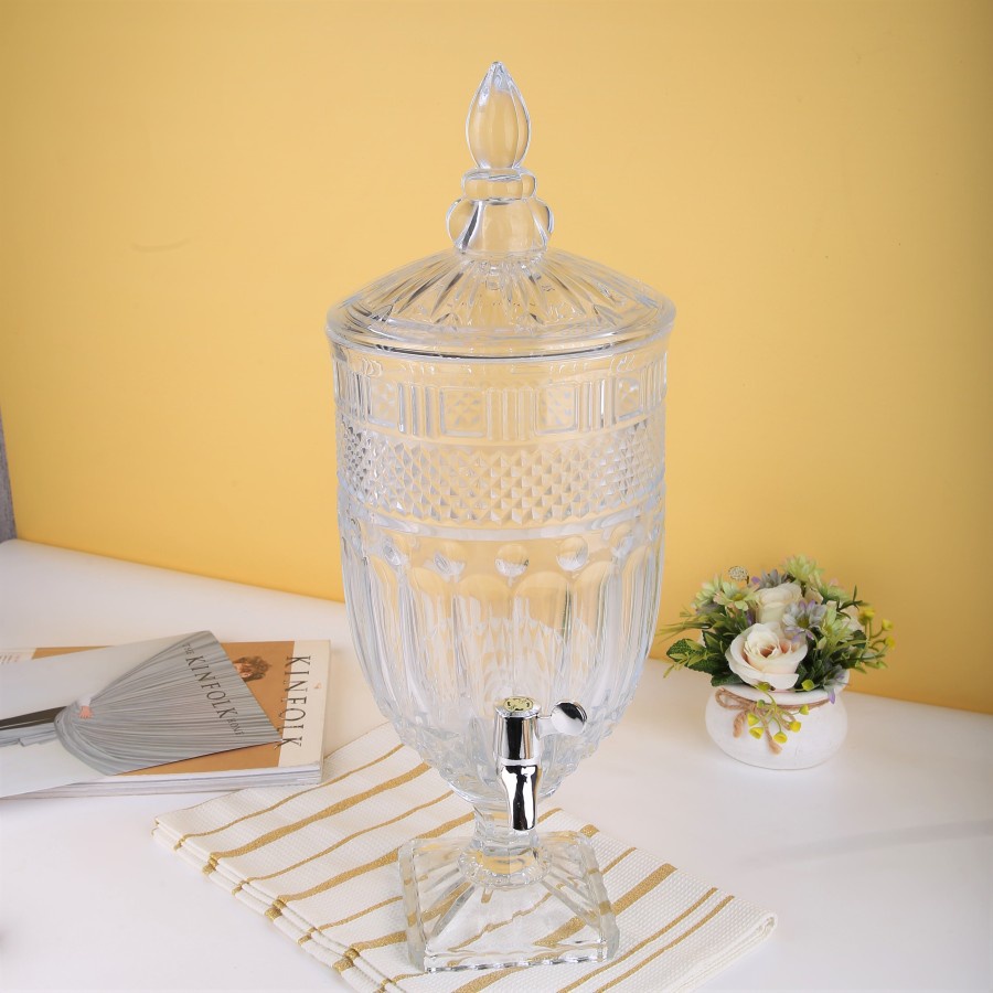 Tempat Air atau Dispenser Kaca Capodimonte 5 L