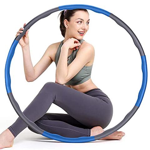 PROMO Alat Olahraga Fitnes  Hula Hoop Free Tali Skipping Alat Pengecil Pinggang -Termurah