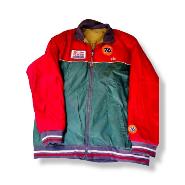 JACKET TRACKTOP MOTOR LUBRICANTS 76 UNION OIL ORIGINAL