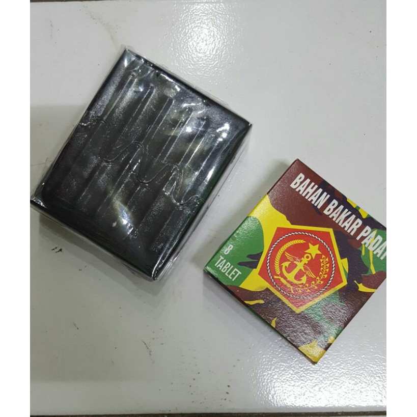 Populer Parafin Bahan Bakar Padat TNI dan Kompor Parafin 1 paket