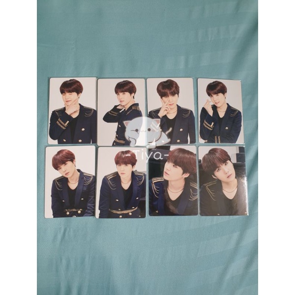 Mpc mini photocard lys speak yourself japan suga yoongi official