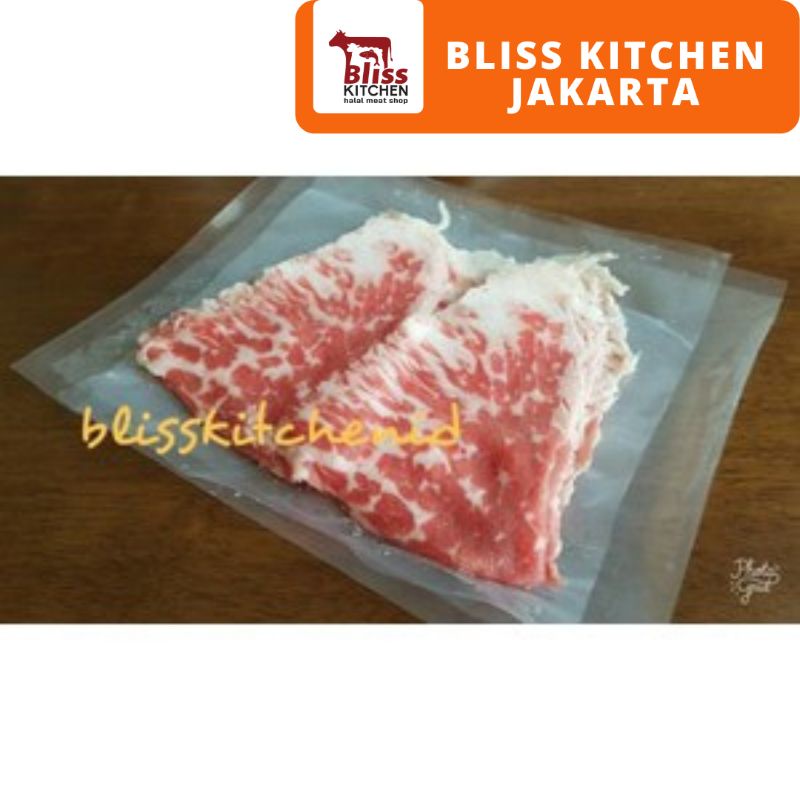 

Australian Chuck Crest Grainfed Sliced Beef 250gr