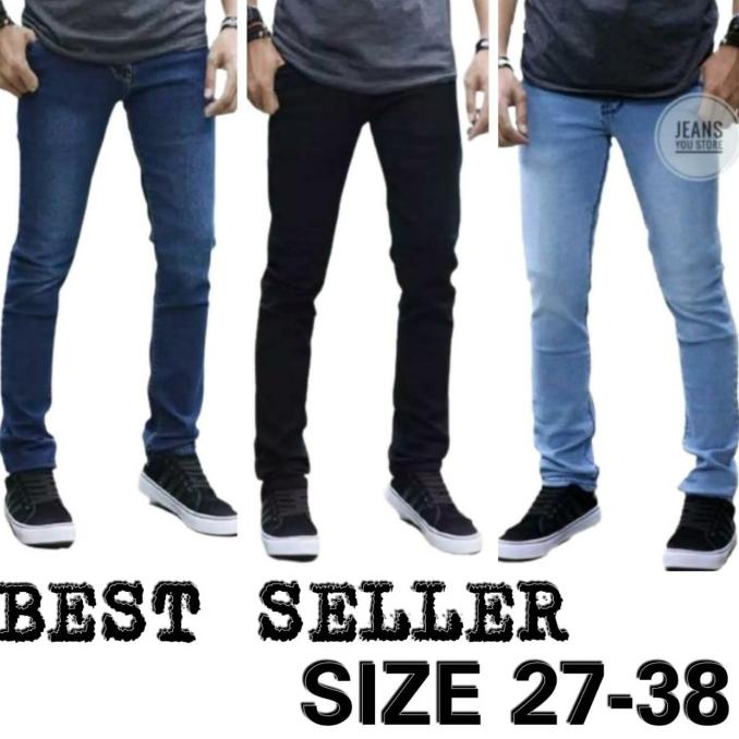CELANA PANJANG JEANS PRIA