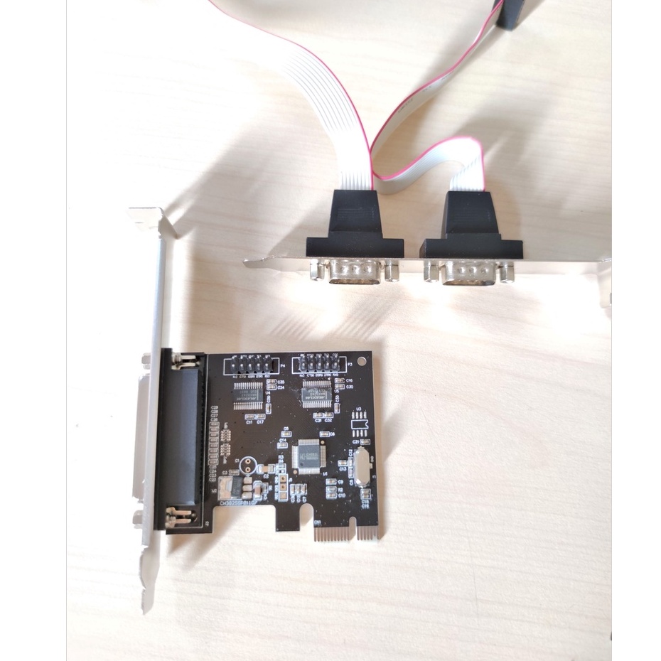 SKU-1219 PCI EXPRESS SERIAL DAN PARALEL LPT COMBO I O CARD PCI-E