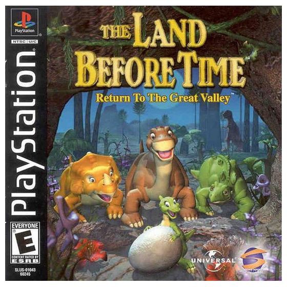 The Land Before Time Front - kaset ps1