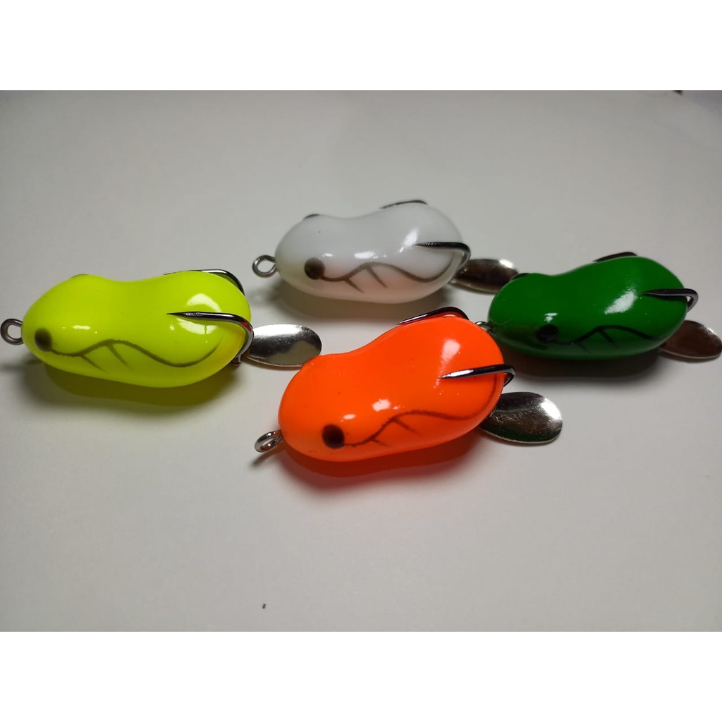 LURE SOFT FROG UMPAN PANCING KATAK BAHAN KARET LEMBUT 4CM&quot;