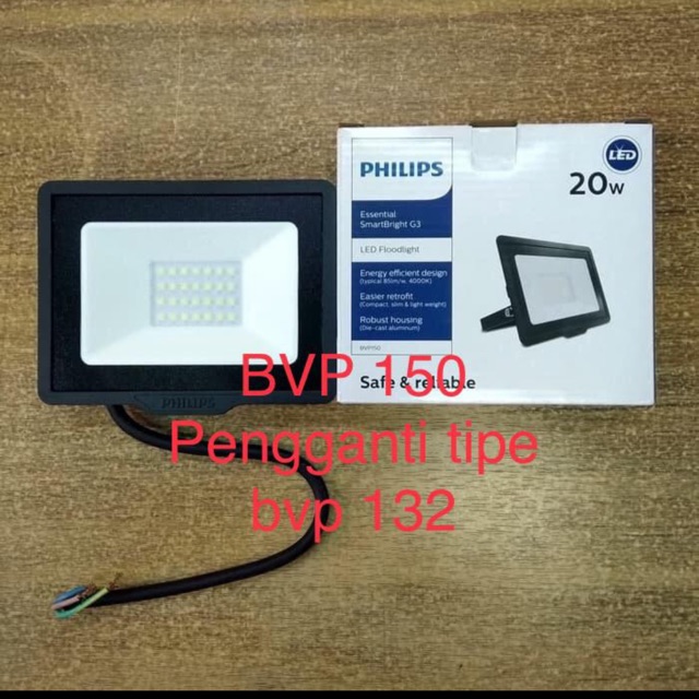 Lampu sorot led philips 20w 20watt lampu tembak 20w led floodlight
