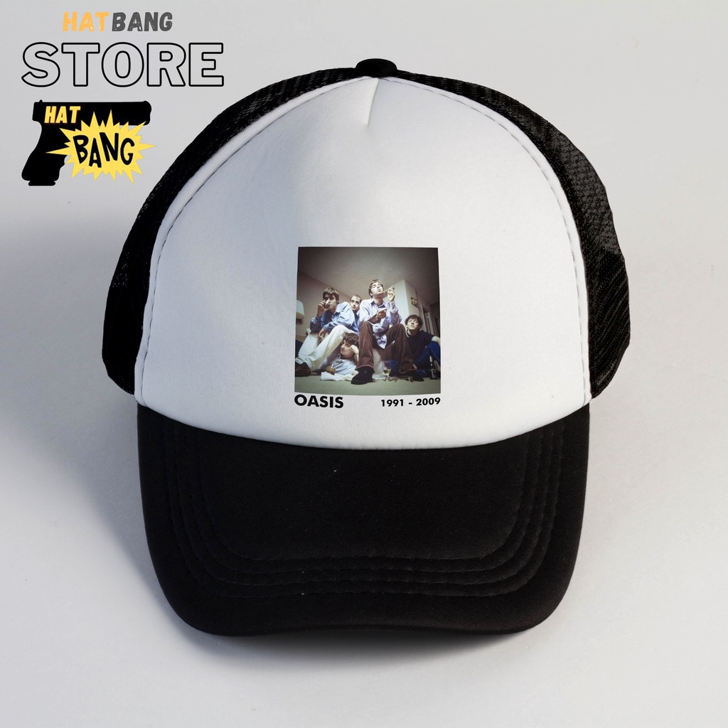 TOPI OASIS / OASIS / TOPI BAND / TOPI TRUCKER / TOPI SNAPBACK / TOPI ROCK / TOPI PRIA / TOPI COWOK / TOPI KEREN / TOPI / TOPI BAND ROCK / CAPS