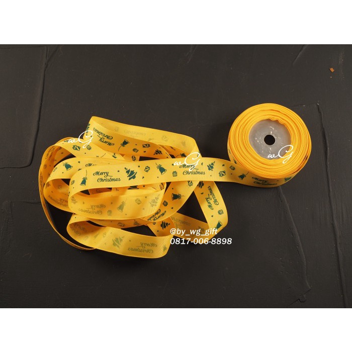 

Pita Merry Christmas- Kuning Tua ;Lebar 2.5 cm ;Panjang 20 yard